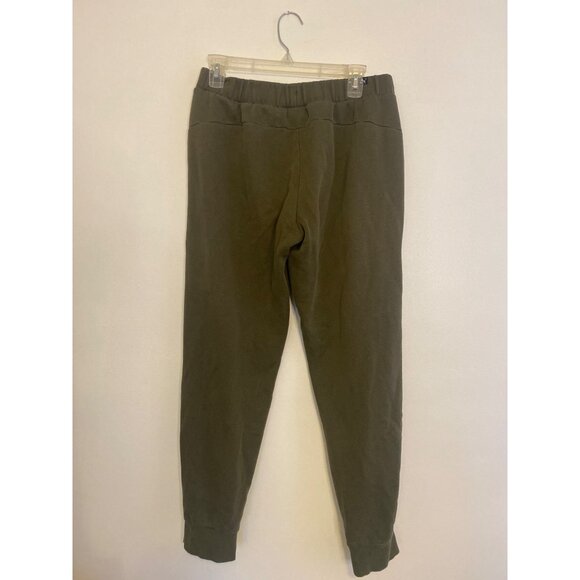 Puma Mens’s Olive Green Fleece Jogger Sweatpants Size M - Picture 3 of 5